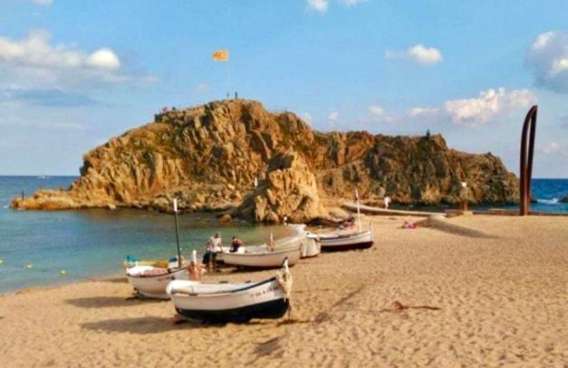 Apartamento Europa Con Terraza Blanes Exterior foto